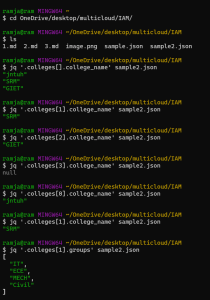 jq query
