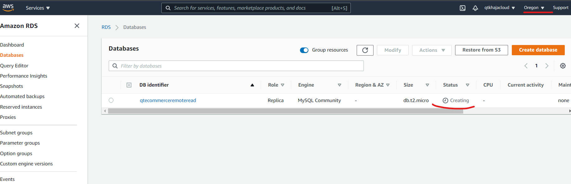 awsdb50 – Direct DevOps from Quality Thought