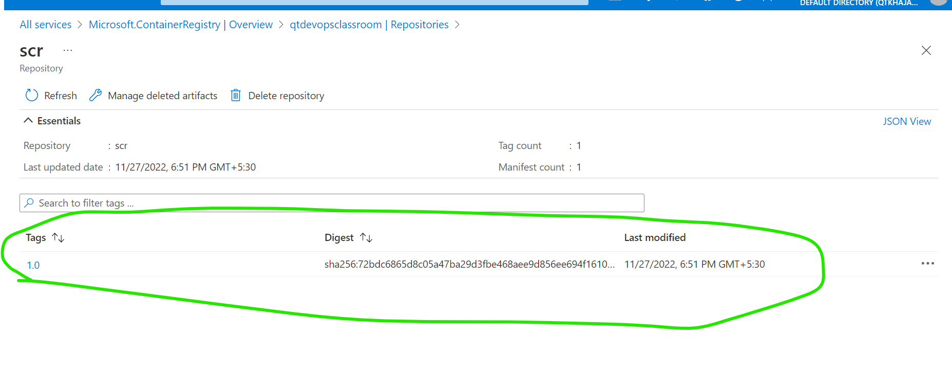 container106 – Direct DevOps from Quality Thought