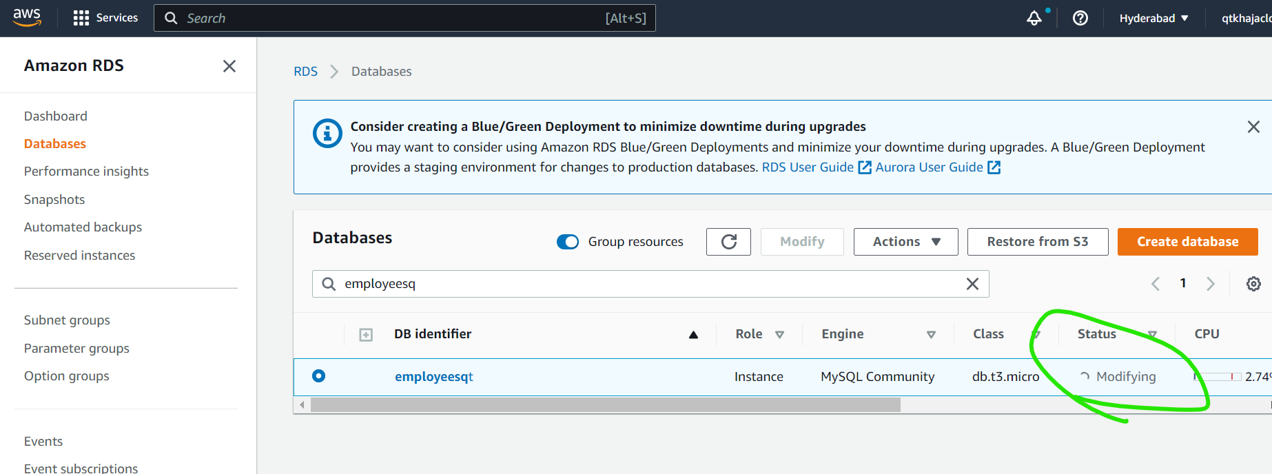 awsdb64 – Direct DevOps from Quality Thought