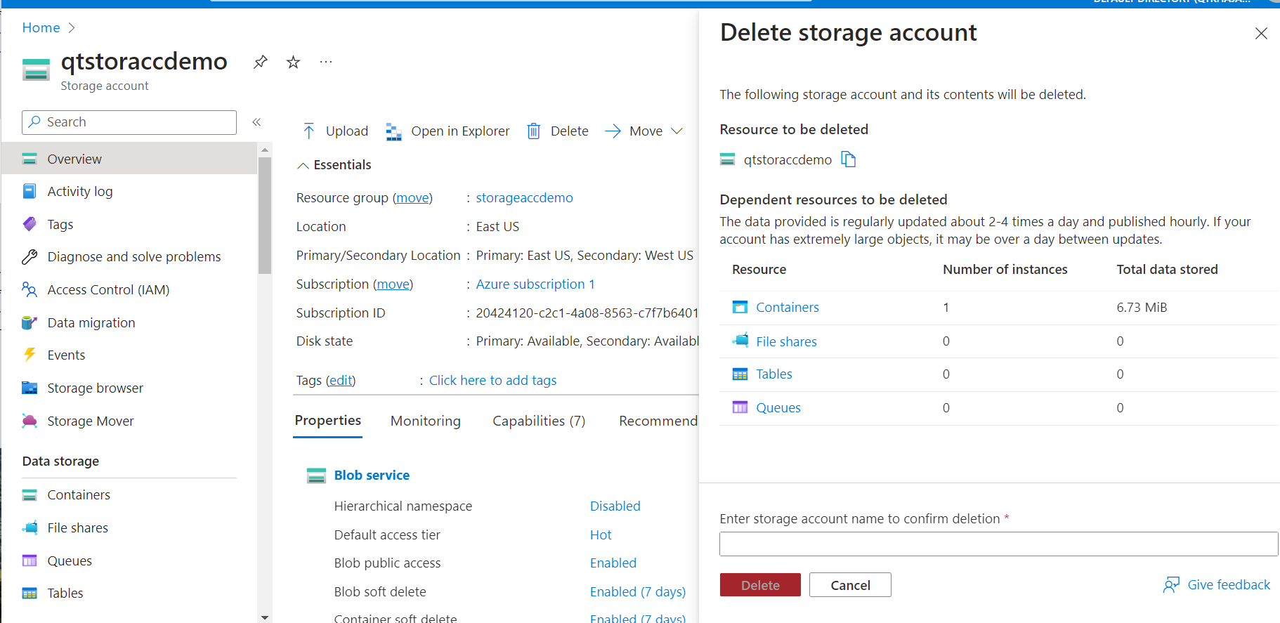 azstorage74 – Direct DevOps from Quality Thought