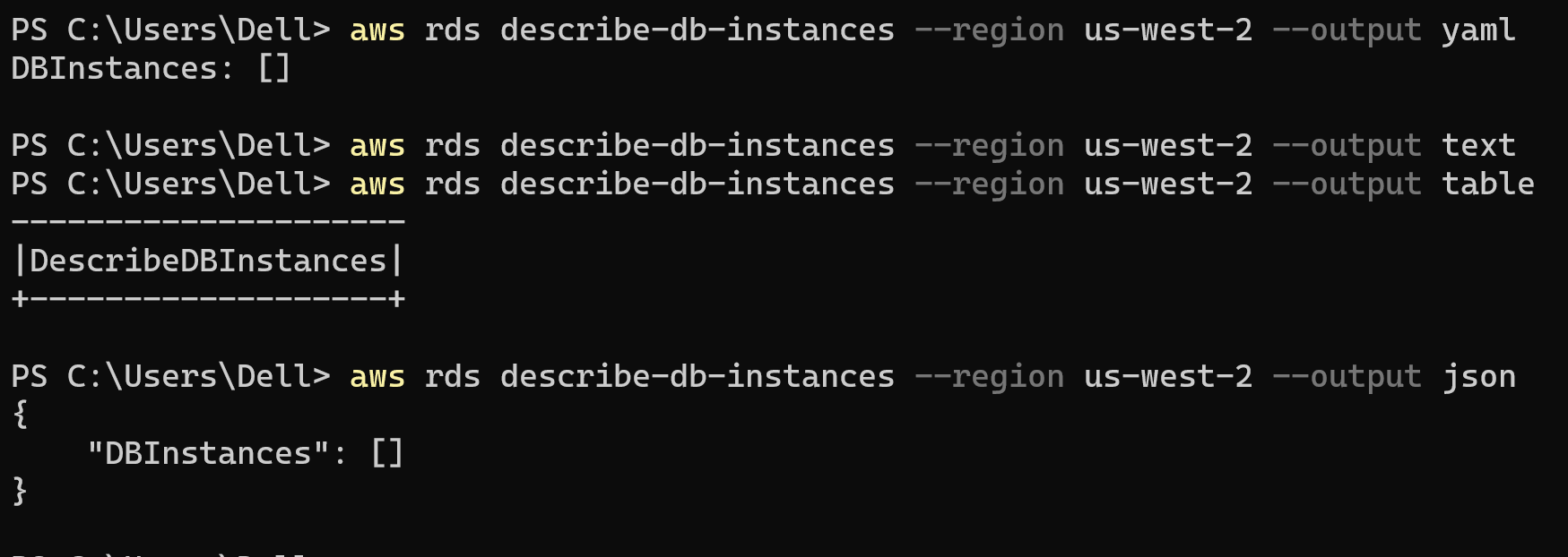 awsdb47 – Direct DevOps from Quality Thought